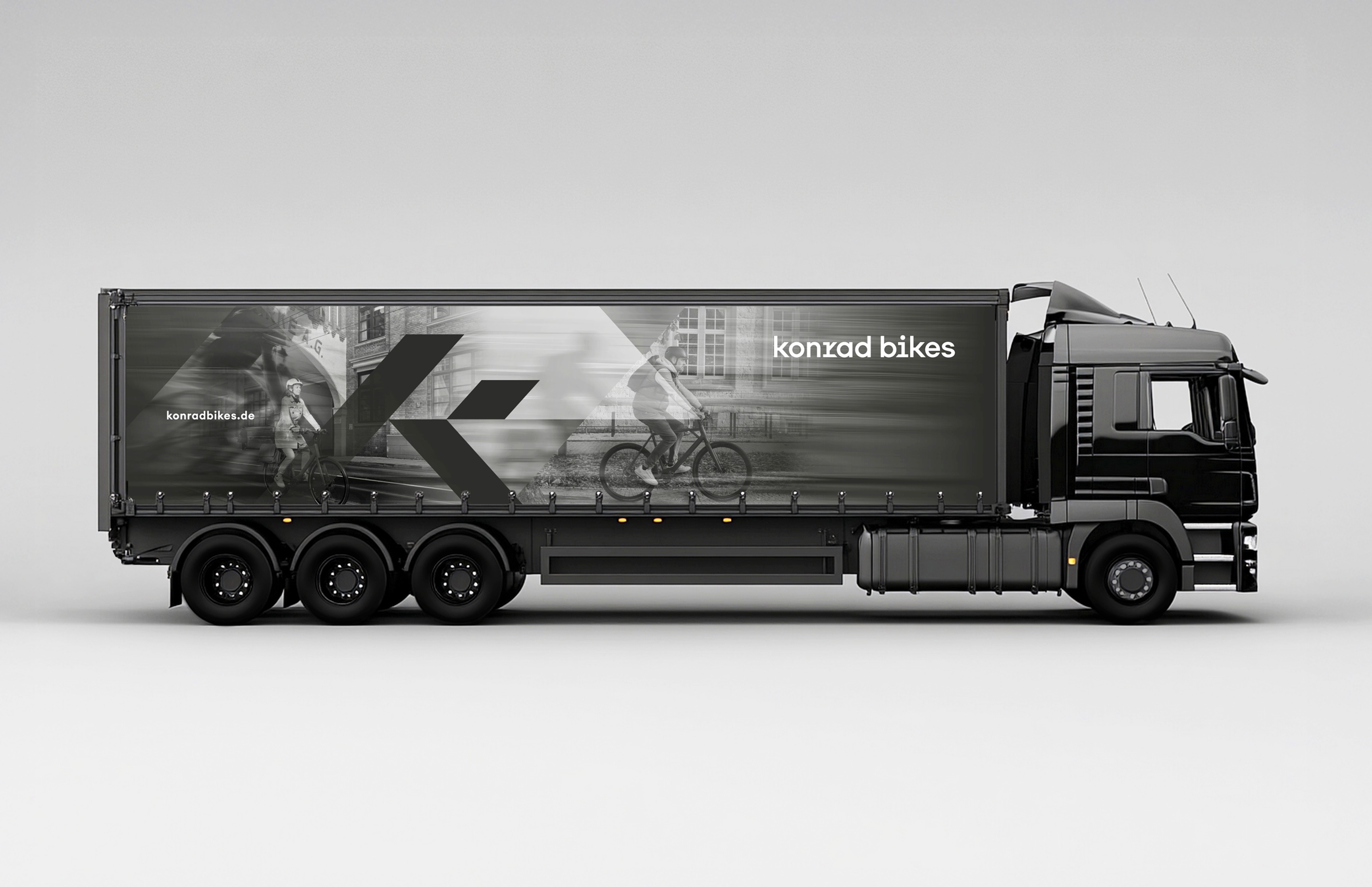 Ein LKW für Konrad Bikes