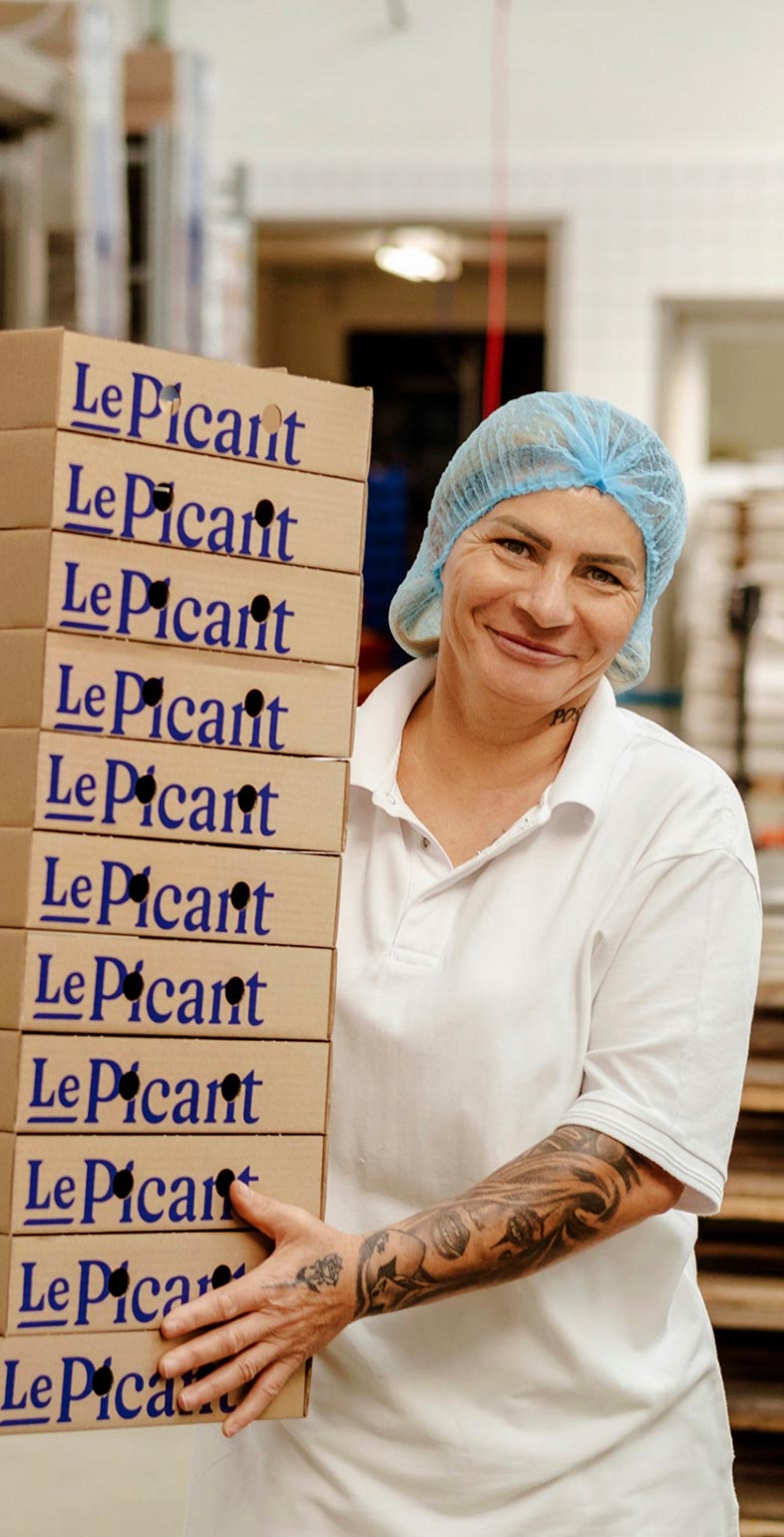 Corporate Design für LePicant Feinkost – Branding und Verpackungsgestaltung von Neue Identität, Designagentur aus Bielefeld
