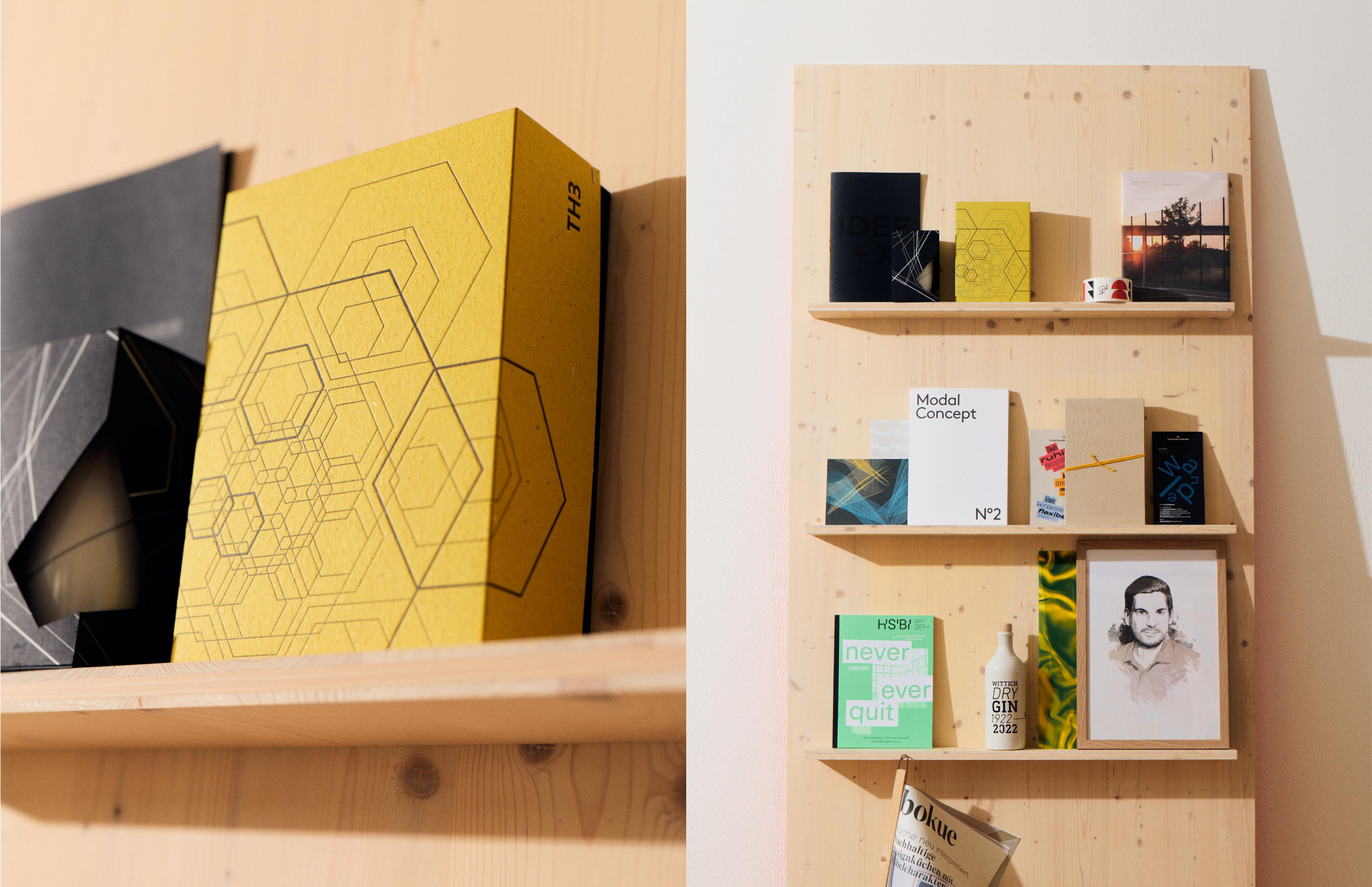 Arbeiten der Designagentur Neue Identität – Corporate Identity aus Bielefeld