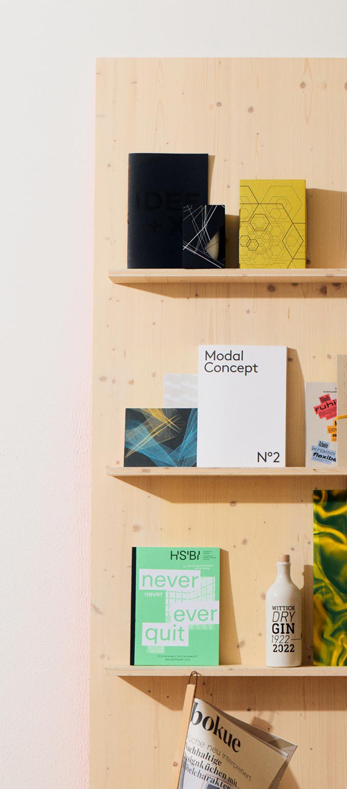 Arbeiten der Designagentur Neue Identität – Corporate Identity aus Bielefeld