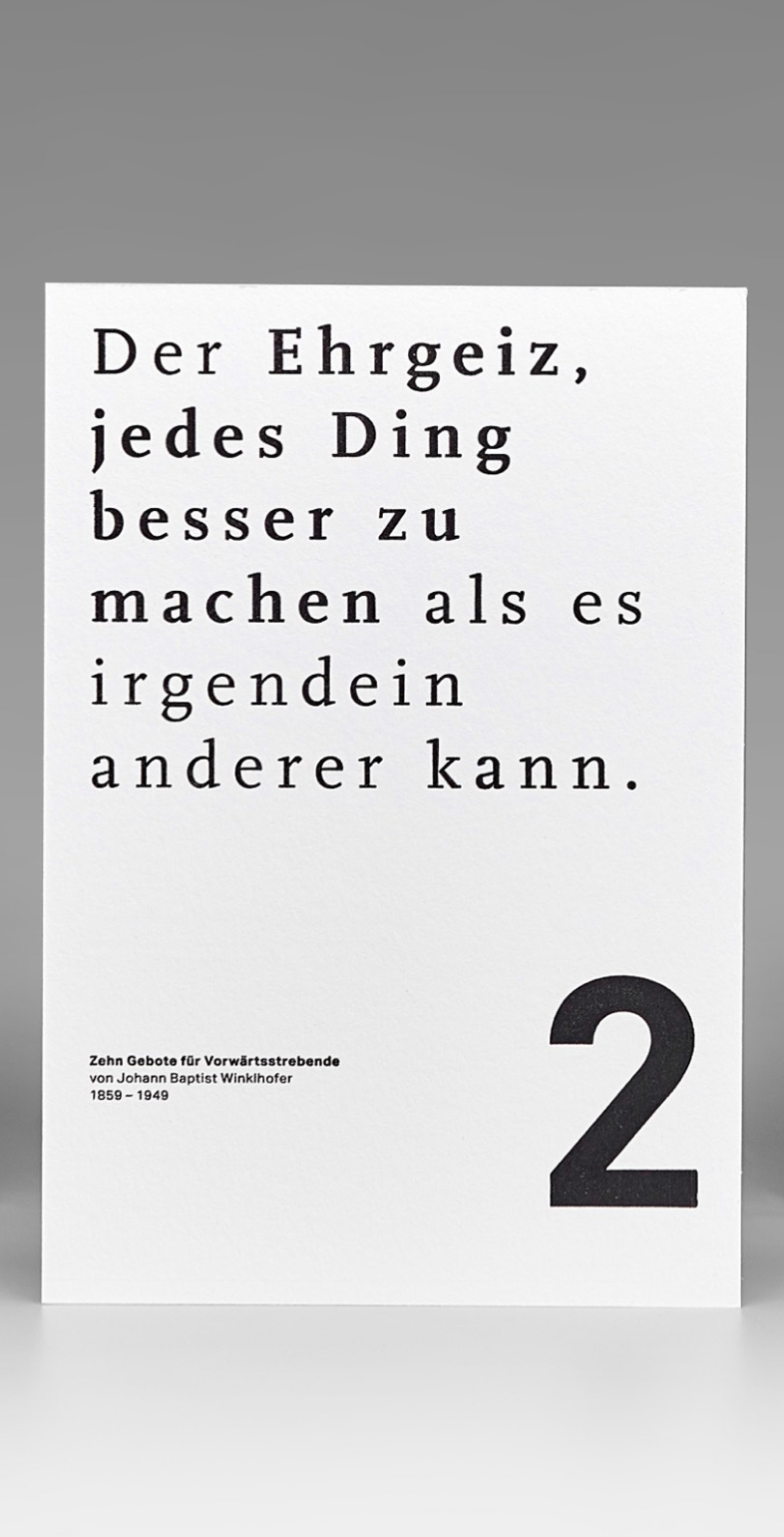 Kartenserie für Wortmann & Partner – das Kommunikationsdesign von Neue Identität für Kanzleievents